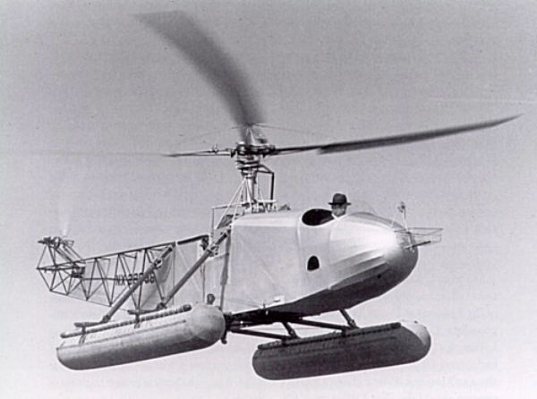 The Vought-Sikorsky VS-300 (or S-46) is an American single-engine helicopter designed by Igor Sikorsky.
